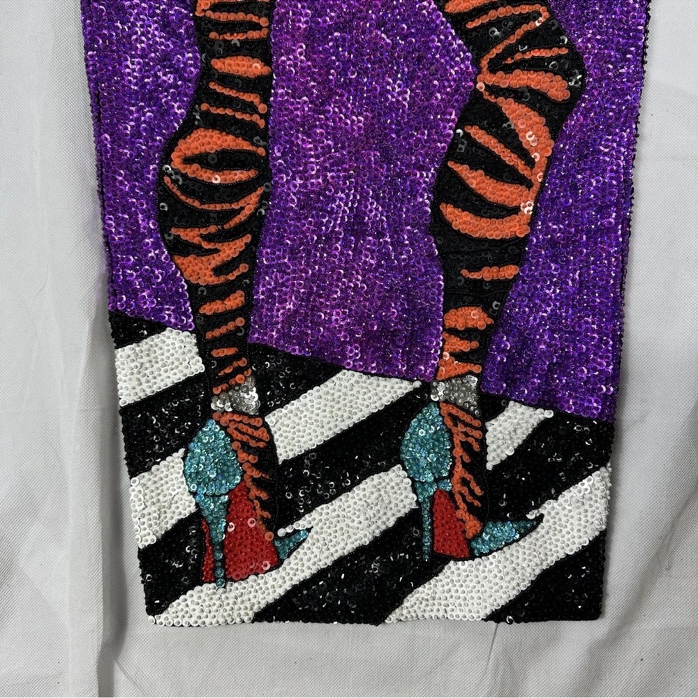 Discount Universe Dress Bodycon Looking For a Kiss Sequin Size Small NWT - Picture 8 of 12